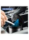 Car Ashtray with Lid Portable Ashtray, Mini Trash Can for Cars, Detachable Design, Smokeless and Odorless, Blue LED Light, Fits Most Cup Holders, Easy to Clean