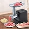 Electric Meat Grinder, Heavy Duty Meat Mincer and Sausage Stuffer Maker, Stainless Steel Food Grinder for Home Kitchen, Powerful Motor