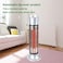 Standing Patio Heater, 3S Fast Heating Electric Heater, Waterproof &amp; Silent, Two Gear Temperature Adjustable Garden Outdoor Heater for Yard