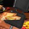 Toasted Sandwich Maker, Non-stick Grilled Sandwich Panini Press with Insulated Handle, Hot Sandwich Maker for Quick Toasted Paninis, Melts, and Grilled Cheese