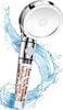 High Pressure Handheld Filtered Shower Head for Hard Water &ndash; Purifies &amp; Filters Impurities with Mineral Filter Balls for Healthier Skin &amp; Hair