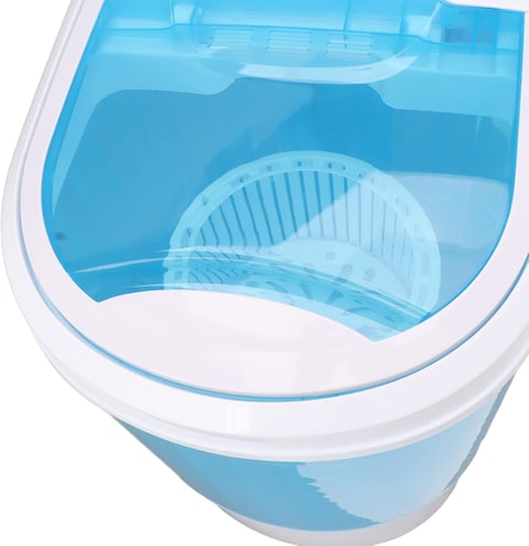Mini Washing Machine Dryer, 4.5kg Portable Washer with Spin Cycle   300W 2-in-1 Compact Laundry Machine for Camper Vans, Apartments, RVs, Dorms, and Travel
