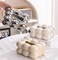 Ceramic Tissue Box Cover White Facial Tissue Holder for Sink Counters Desks Bathroom Vanity Office and Home D&eacute;cor Elegant Tissue Paper Holder for Restaurants
