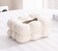 Ceramic Tissue Box Cover White Facial Tissue Holder for Sink Counters Desks Bathroom Vanity Office and Home D&eacute;cor Elegant Tissue Paper Holder for Restaurants
