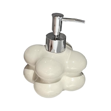 موزع مضخة المستحضر موزع صابون يدوي مبتكر للمطبخ والحمام وغرفة النوم والفندق - تصميم عصري وأنيق بدون ربطة عنق سهلة الاستخدام للصابون السائل