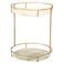 Large Capacity Cupcake Stand Holder Rack Double Layer Display for Countertop Dresser, and Desktop  White Elegant Tiered Storage for Cupcakes Pastries

