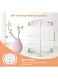 360&deg; Rotating Makeup Organizer  7 Layer Adjustable Cosmetic Storage Organizer Clear Acrylic Display Case for Jewelry Lipsticks Makeup Brushes &amp; Skincare
