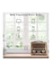 Portable Retro Radio with FM AM SW, Bluetooth Stereo Speaker for Kitchen &amp; Outdoor Use &ndash; Multi-Power Supply, Supports TF Card, USB Playback, and AUX 

