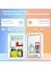 Mini Refrigerator 8L Portable Thermoelectric Cooler &amp; Warmer &ndash; Adjustable Digital Temperature Control for Skincare, Breast Milk, Food &amp; Drinks &ndash; Tempered Glass Panel
