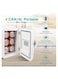 Mini Fridge 4L/6 Can Portable Cooler &amp; Warmer &ndash; Compact Personal Fridge for Skincare, Cosmetics, Food, &amp; Drinks &ndash; Ideal for Bedroom, Office, Car
