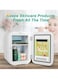 Mini Fridge 4L/6 Can Portable Cooler &amp; Warmer &ndash; Compact Personal Fridge for Skincare, Cosmetics, Food, &amp; Drinks &ndash; Ideal for Bedroom, Office, Car
