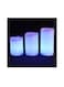 Romantic 3Pcs LED Flameless Candles Set with Remote Control &ndash; Battery-Operated, Realistic Flickering Effect, Perfect for Home D&eacute;cor, Weddings, Parties, and Gifts

