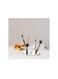 Acrylic Makeup Brush Rack &ndash; Clear Cosmetic Dryer Stand and Organizer, Multi-Functional Pen, Pencil, and Beauty Tool Storage Shelf for Home, Office, and Countertops
