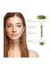 Ice Face Gel Pack and Jade Roller Set - Cooling Face Mask and Stone Roller for Anti-Aging, Wrinkles, Puffy Eyes, Dark Circles, and Skin Care - Face &amp; Neck Massage Tool
