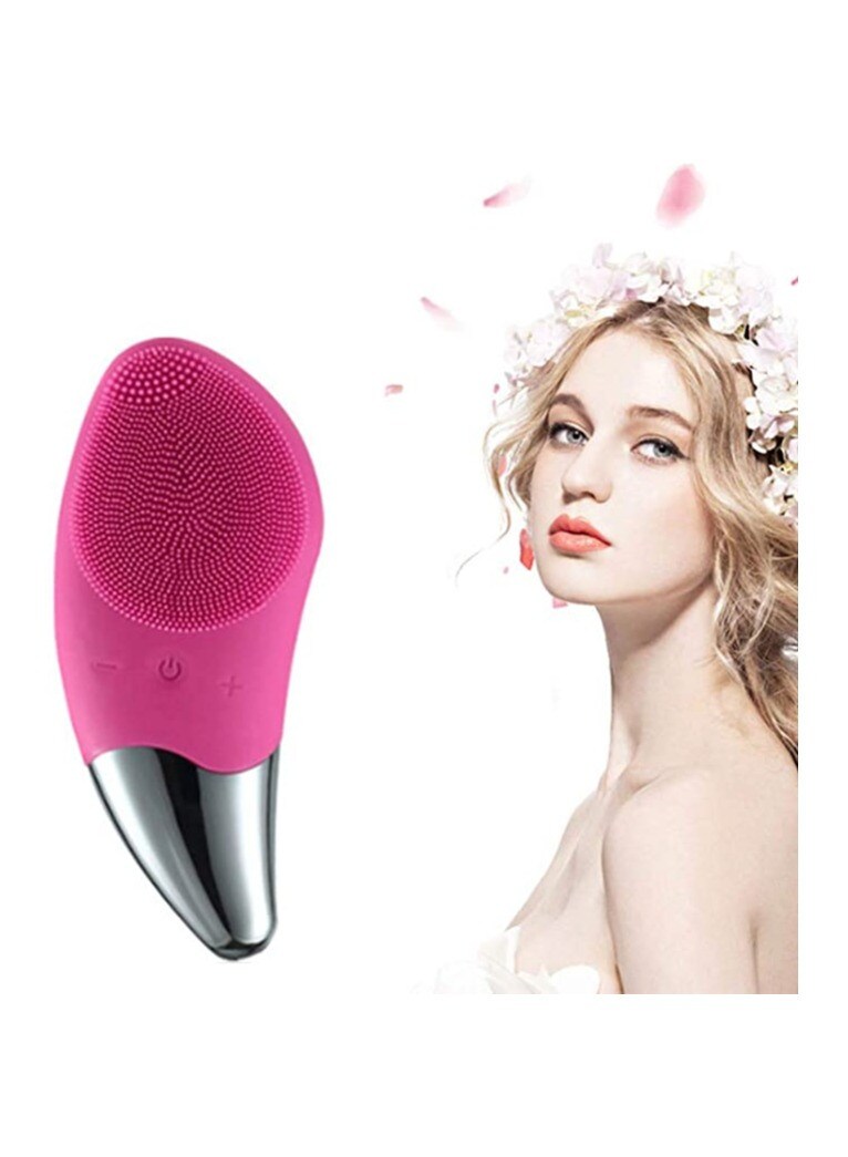 Buy Sonic Facial Cleansing Brush, Hygienic Silicone Electric Face