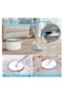 Filtration Spin Mop and Bucket Set, Self-Separating Clean and Dirty Water System for All Floor Types, 360&deg; Rotating Mop with Wash and Dry Function
