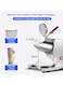 Electric Ice Crusher Machine with Stainless Steel Bowl, Non-Slip Pads, 1450R/M, 65KG/H Capacity, Ice Shaver Snow Cone Maker for Cocktails, Smoothies, Ice Cream
