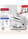 Electric Ice Crusher Machine with Stainless Steel Bowl, Non-Slip Pads, 1450R/M, 65KG/H Capacity, Ice Shaver Snow Cone Maker for Cocktails, Smoothies, Ice Cream

