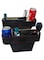 2-Pack Car Seat Gap Filler Organizer with Cup Holder &ndash; Side Pocket Console Storage for Phones, Keys, Wallets, Sunglasses, Coins &amp; Cards &ndash; Car Interior Organizer
