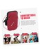 Waterproof Phone Armband Sleeve &ndash; Running Phone Arm Band for iPhone &amp; Android, Adjustable &amp; Comfortable, Perfect for Running, Walking, Gym, Hiking, and Biking &ndash; Red
