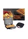 Electric Sandwich Maker 1400W &ndash; Non-Stick Panini Press with Dual-Side Heating &amp; Adjustable Temperature Control, Portable Grill for Toasted Sandwiches