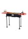 Portable Folding Charcoal BBQ Grill &ndash; Stainless Steel 120x31x65cm Outdoor Barbecue Grill with Utensil Holder, Perfect for Garden, Terrace, Camping, Picnic, and Tailgating
