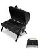Portable Charcoal Grill &ndash; Mini BBQ Grill for Outdoor Cooking, Camping, and Picnics   Compact, Lightweight, and Easy to Use Black
