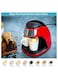 Compact Espresso Machine Barista - Electric Coffee Maker with 0.3L Pump, Professional Pressure, Powerful &amp; Stylish Red Design for Home or Office

