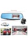 4.19" FHD 1080P Rear View Mirror Dash Cam   Dual Front &amp; Rear Lens   Parking Assistance, Loop Recording, Night Vision, G-Sensor Wide-Angle Car Mirror Recorder
