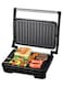 Electric Grill &amp; Panini Press Sandwich Maker with Non-Stick Plates 750W, Cool Touch Handle, Indicator Light, Multi-Function for Toasted Sandwiches, Kebabs, Steak
