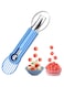 Melon Baller Scoop Set, 5-in-1 Stainless Steel Fruit Carving Tool Kit  Watermelon Knife, Fruit Scooper Seed Remover Pulp Separator, Fruit Slicer Digging Tool for Kitchen
