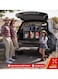 Car Trunk Organizer 3rd Gen &ndash; 7X Upgrade Super Capacity SUV Storage with Sturdy Elastic Net, Lids &amp; Hanging Design for Maximum Space Efficiency
