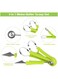 14 PCS Melon Baller Scoop Set &ndash; 4-in-1 Stainless Steel Fruit Tool Kit with Scooper, Seed Remover, Peeler &amp; Vegetable Cutter Shapes &ndash; Perfect for Melons, Avocados