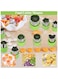 14 PCS Melon Baller Scoop Set &ndash; 4-in-1 Stainless Steel Fruit Tool Kit with Scooper, Seed Remover, Peeler &amp; Vegetable Cutter Shapes &ndash; Perfect for Melons, Avocados