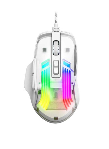 GM-319 RGB Wired Gaming Mouse   7 Programmable Buttons, 6 Adjustable DPI Levels (Up to 6400)  Mouse for PC, Mac, and Laptops
