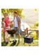 Aluminum Folding Camping Table  Lightweight &amp; Portable Collapsible Side Table with Storage Bag for Outdoor Picnic, Beach, Fishing, BBQ, Hiking &amp; Backyard Activities
