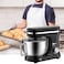 1000W Kitchen Stand Mixer, 4Qt Stainless Steel Mixing Bowl, 3 Attachments Whisk, Dough Hook, Beater), 8 Speed Electric Food Mixer for Baking, Cooking, and Kneading

