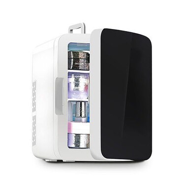 Deep Freezer with Electronic Control - Freestanding Mini Freezer, 2 Stainless Steel Hanging Baskets, Compact Top Open Freezer for Office, Kitchen, and Basement
