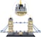 Tower Bridge of London Architecture Building Bricks Set, Iconic Landmark Model Kit for Adults and Kids, 2000+ Pieces, Educational STEM Toy for Creativity and Display
