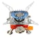 Portable Camping Gas Stove for Hiking, Picnic, and Outdoor Cooking &ndash; Mini Butane Burner with Folding Design, Compact Furnace for Camping, Travel, and Emergency Use
