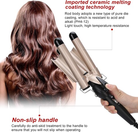 Hair Curler Pure Ceramic Flat Iron Buy Electric Hair Curler Barrel