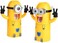 Cartoon Little Yellow Man Toothbrush Holder Set with Automatic Toothpaste Dispenser  Fun &amp; Practical Bathroom Organizer for Kids Hands-Free Toothpaste Squeezer