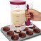 Batter Dispenser 900ml for Pancakes &amp; Cupcakes Precision Baking Tool with Measuring Labels   Ideal for Cakes, Crepes, Muffins, and Pies  Easy-Pour Design for Mess-Free Batter Control
