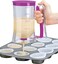 Batter Dispenser 900ml for Pancakes &amp; Cupcakes Precision Baking Tool with Measuring Labels   Ideal for Cakes, Crepes, Muffins, and Pies  Easy-Pour Design for Mess-Free Batter Control
