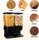 Large 11Qt Cereal Dispenser Countertop - Dry Food Storage Container for Pantry  Pantry Organizer and Snack Holder for Oatmeal, Granola, Nuts, and Dry Food
