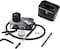 Portable Acrylic Hookah Set with Travel Bag  Flat Box Shisha Kit   LED Magical Remote, Hose, Tongs, Tips Included Hookah for Home, Parties, and Travel
