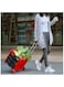 65L Large Capacity Folding Fishing Box - 350kg Ultra-Light Aluminum Alloy Fishing Case with Telescopic Handle, Multi-Function Portable Tool Holder for Fishing Gear Storage
