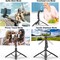 Mini Flexible Phone Tripod Stand with 60&quot; Selfie Stick Tripod Stabilizer - Portable Phone and Camera Stand for iPhone &amp; Android, Vlogging, Video Recording
