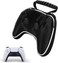 Shockproof Portable Travel Bag for PlayStation 4 Controller - Durable Storage Case for PS4 Gamepad, Protective Carrying Case for Gaming Accessories, Compact