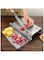 Manual Bone Meat Slicer &ndash; 15.3&rdquo; Stainless Steel Bone Cutter Machine   Heavy-Duty Rib, Fish, Chicken, and Beef Cutting Machine for Home and Commercial Cooking
